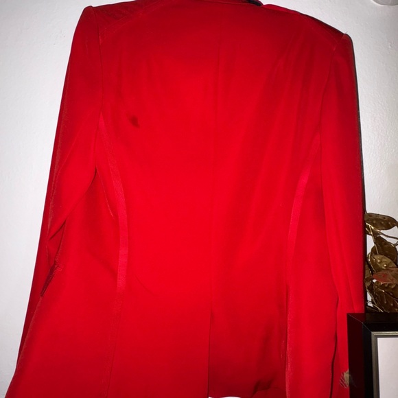 Rag & Bone Vibrant Red Jacket - Picture 10 of 13